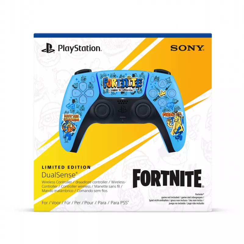 Sony DualSense Fortnite Limited Edition – belaidis valdiklis PS5, daugiaspalvis