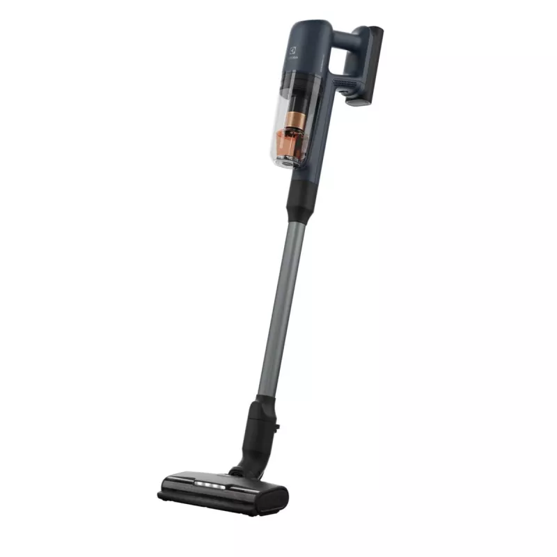 Elektrinis siurblys Electrolux EP71B14WET lazdelinis, sausas/šlapias, be maišelio, 0,3 L, mėlynas, 4 Ah