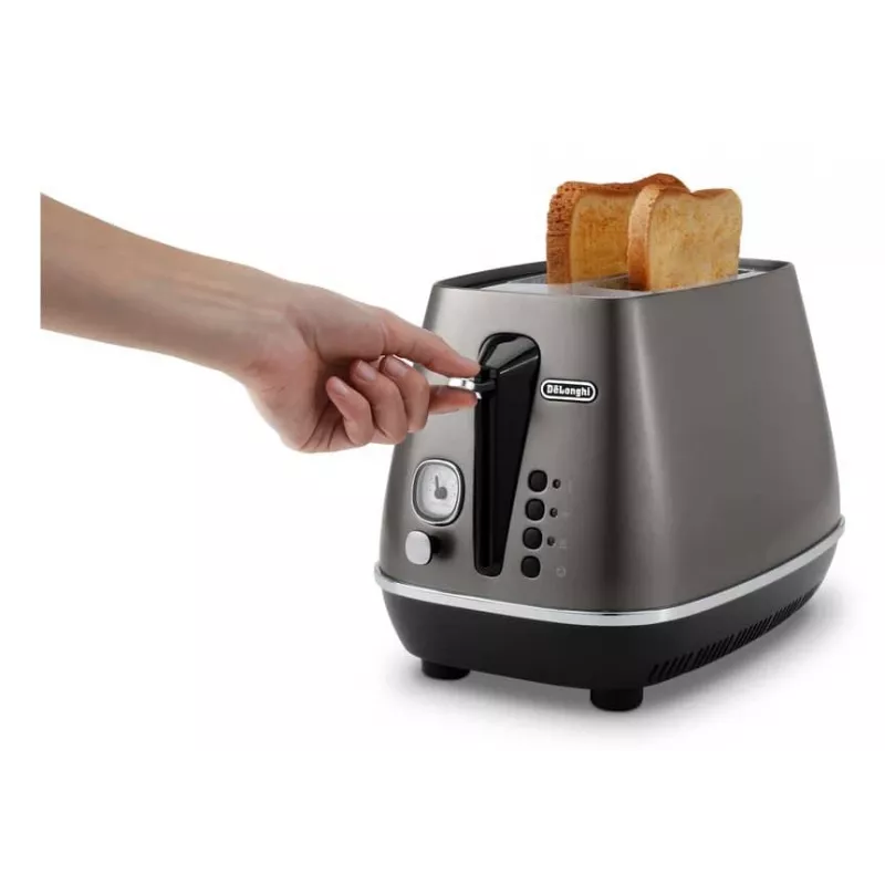 De’Longhi CTIN2103.TB skrudintuvas 2 griežinėliams 900 W Juodas