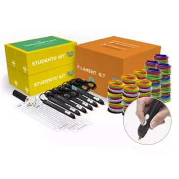 3D rašiklis 3Doodler FLOWEDU juodas