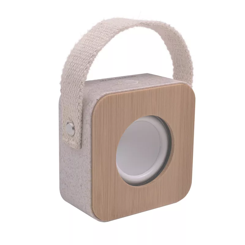 Mars Gaming MS-ECO ekologiškas Bluetooth 5.1 garsiakalbis iš kviečių šiaudų ir bambuso, kompaktiškas dydis
