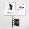 „AXAGON PCEU-430VL“ PCI-Express kortelė – 4 USB 3.2 Gen 1 prievadai