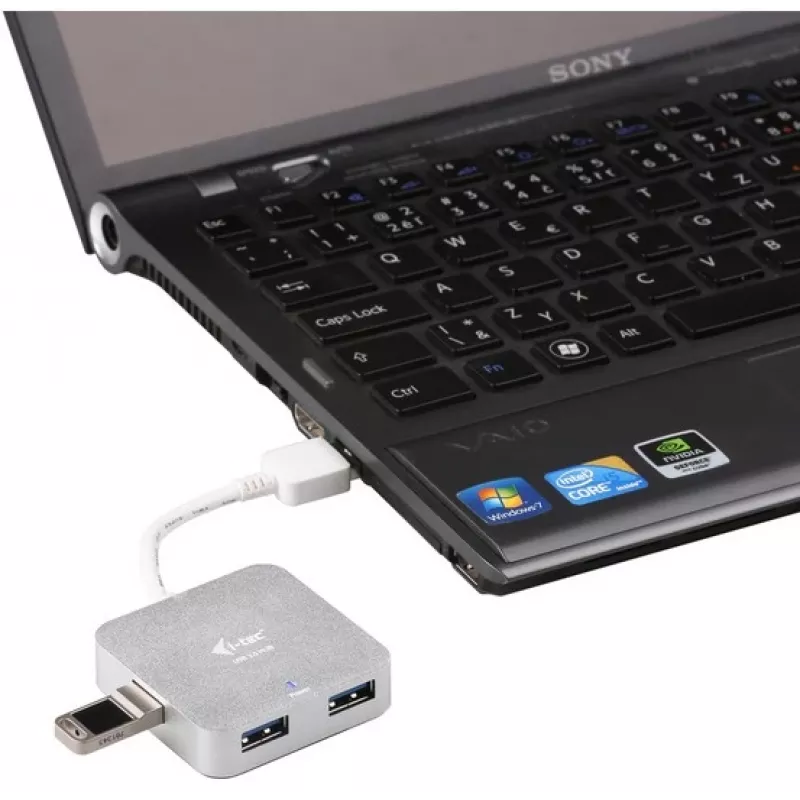 i-tec Metal USB 3.0 pasyvus 4 prievadų USB šakotuvas