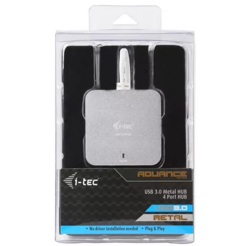 i-tec Metal USB 3.0 pasyvus 4 prievadų USB šakotuvas