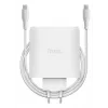 Įkroviklis TRUST Maxo 100W 2x USB-C GaN — 100 W, 2x USB-C, 20 V maks., AC vidaus, 2 m laidas, baltas