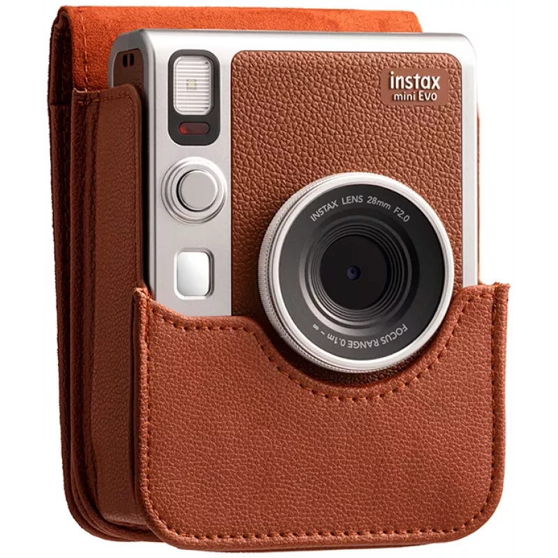 Fujifilm Instax Mini EVO Bag Cover Brown – apsauginis dėklas