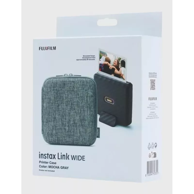 Fujifilm instax Link Wide apsauginis dėklas mocha pilka