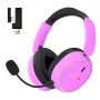 HATOR Phoenix 2 Wireless belaidės ausinės su mikrafonu, žaidimams, USB Type-C / USB Type-A, Bluetooth, violetinė