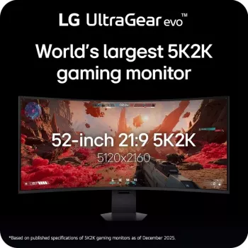 LG 52G930B-B.AEU kompiuterio monitorius 132,1 cm (52 col.) 5120x2160 pikseliai juodas