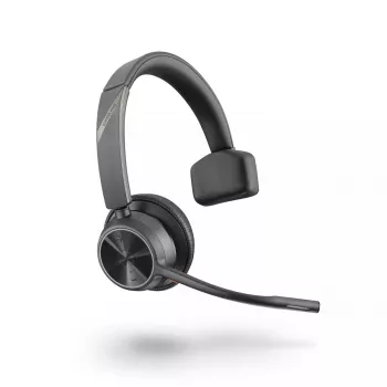 Ausinės HP POLY Voyager 4310 UC – belaidės Bluetooth, ant galvos lankeliu, viena ausimi, 50 m atstumas, 122 g, juodos