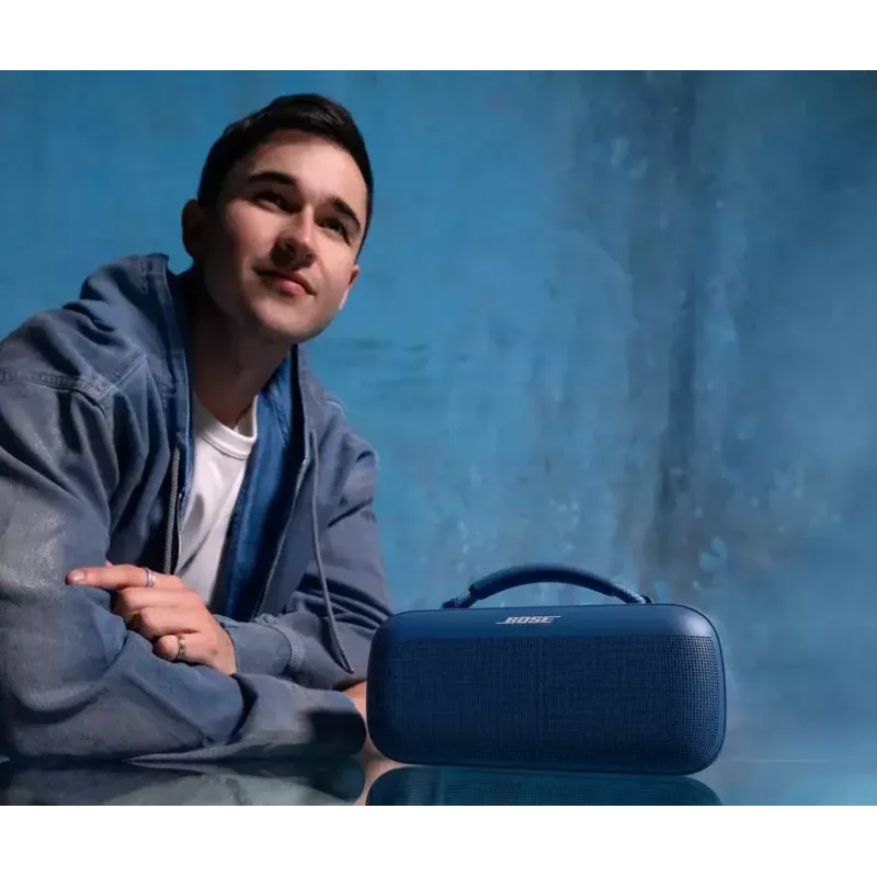Nešiojamas garsiakalbis „Bose SoundLink Max“ mėlynas