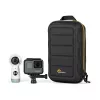Fototechnikos dėklas Lowepro HARDSIDE CS 60 – kietas kompaktiškas dėklas, 140×85×227 mm, juodas/oranžinis