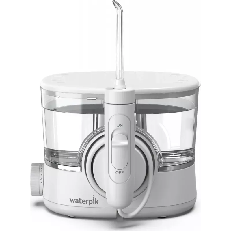 Vandens irigatorius Waterpik WF-11 ION belaidis įkraunamas – baltas, nešiojamas burnos drėkintuvas