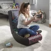 Žaidimų kėdė X Rocker Neo Hex Edition – paminkštinta sėdynė ir atlošas, 410 mm plotis, 855 mm gylis, 650 mm aukštis
