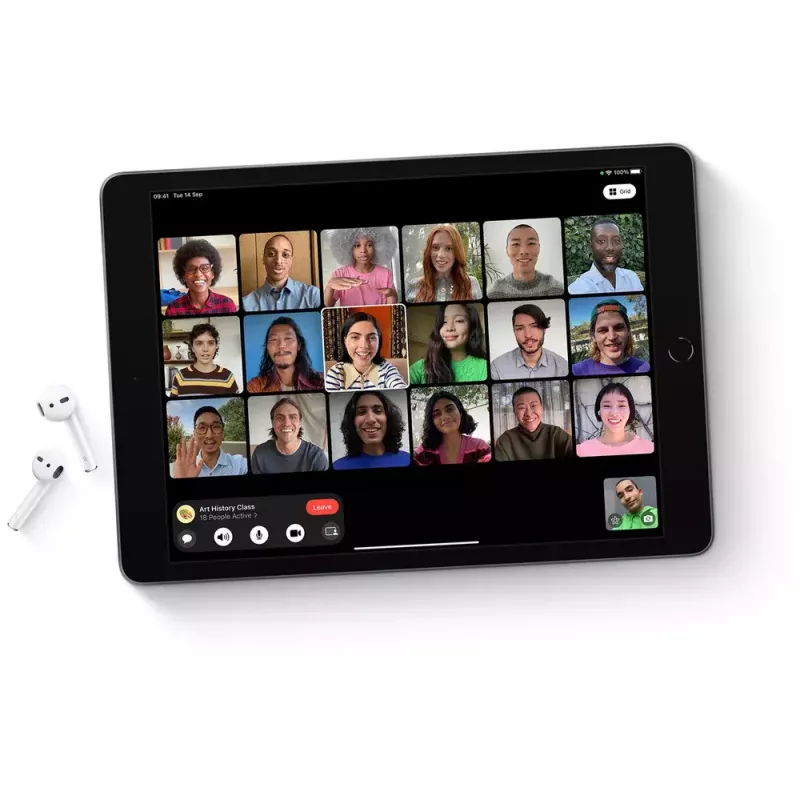 Planšetinis kompiuteris Apple iPad 10,2 colio (25,9 cm) 256 GB Wi‑Fi (802.11ac) A13, iPadOS 15, Pilka, 8 MP/12 MP