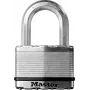 Spyna MASTERLOCK M5EURDCC 9 saugumo lygio, grūdinto plieno kilpa, žalvarinis korpusas