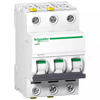 Automatinis jungiklis Schneider Electric A9F03325 — 25 A, 133 V, 10 kA, IP20, 54×78.5×91 mm