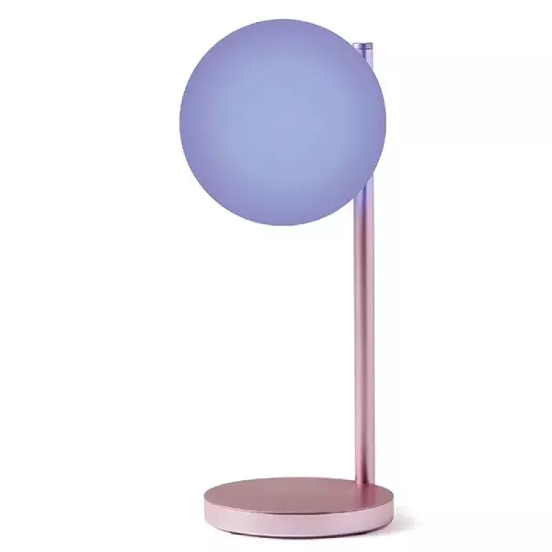 Stalinė LED lempa Lexon Bubble Lamp LH70LP šviesiai rožinė 15W su belaidžiu įkrovikliu