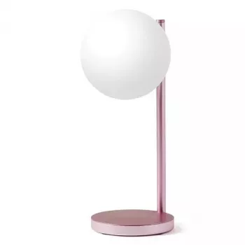 Stalinė LED lempa Lexon Bubble Lamp LH70LP šviesiai rožinė 15W su belaidžiu įkrovikliu