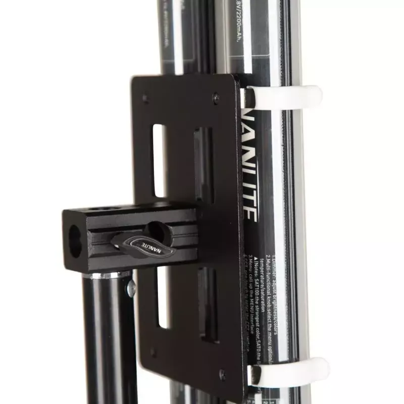 Nanlite Pavotube Double Bank 2 T12 LED lazdų tvirtinimo rinkinys juodas