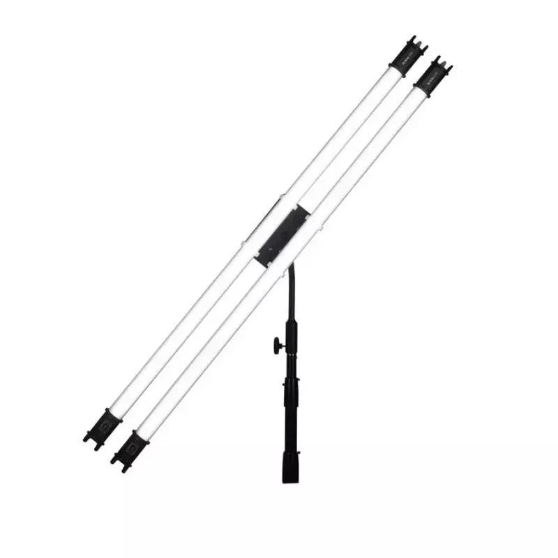 Nanlite Pavotube Double Bank 2 T12 LED lazdų tvirtinimo rinkinys juodas