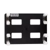 Nanlite Pavotube Double Bank 2 T12 LED lazdų tvirtinimo rinkinys juodas