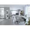 Kietas segtuvas Leitz WOW A4, metalas/polistirenas, juodas