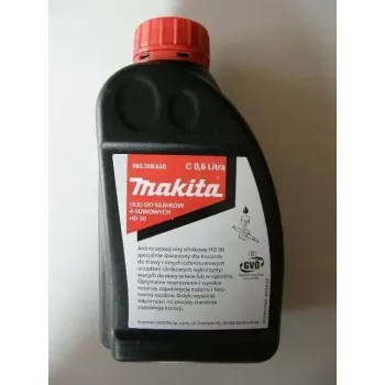 Variklinė alyva 4-taktė Makita HD30, 600 ml buteliukas sodo technikai