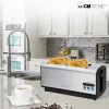 Skrudintuvas Clatronic TA 3687 4 riekės 1200 W Juodas Nerūdijantis plienas