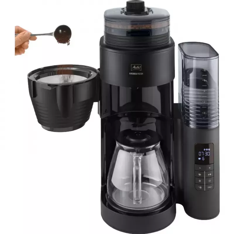 Kavos virimo aparatas Melitta AromaFresh X, 1,25 l, su malūnėliu