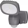 Brennenstuhl 1178900100 LED prožektorius su judesio davikliu, juodas, IP44/IP54, baterijinis, PIR