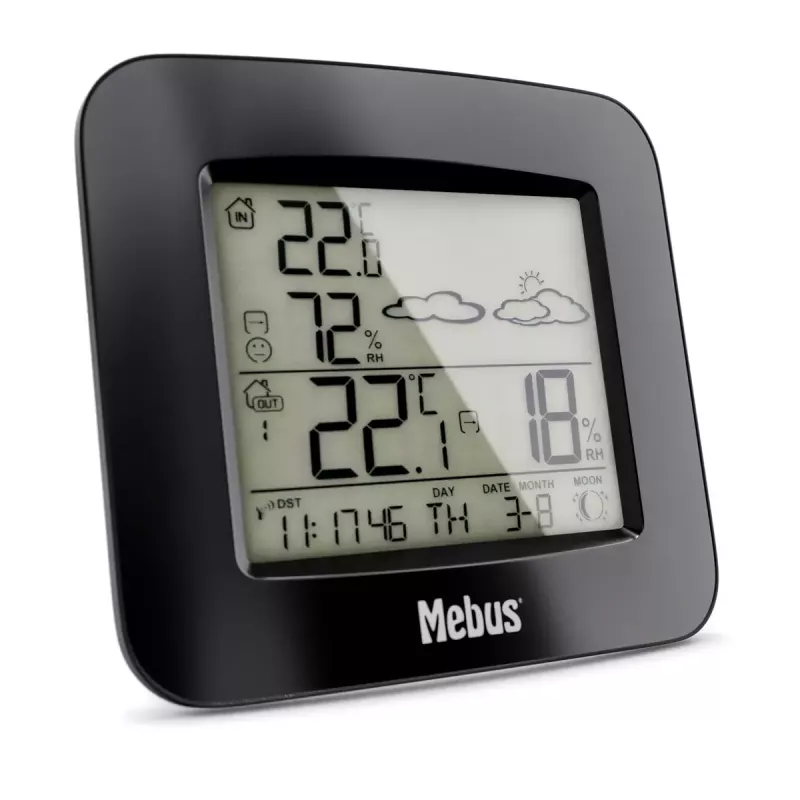 Oro meteorologinė stotelė Mebus 40715 Funk juoda