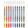 Markeris Herlitz 11367232 plonas antgalis 10 vnt. juoda, mėlyna, ruda, žalia, oranžinė, rožinė, violetinė, raudona, geltona