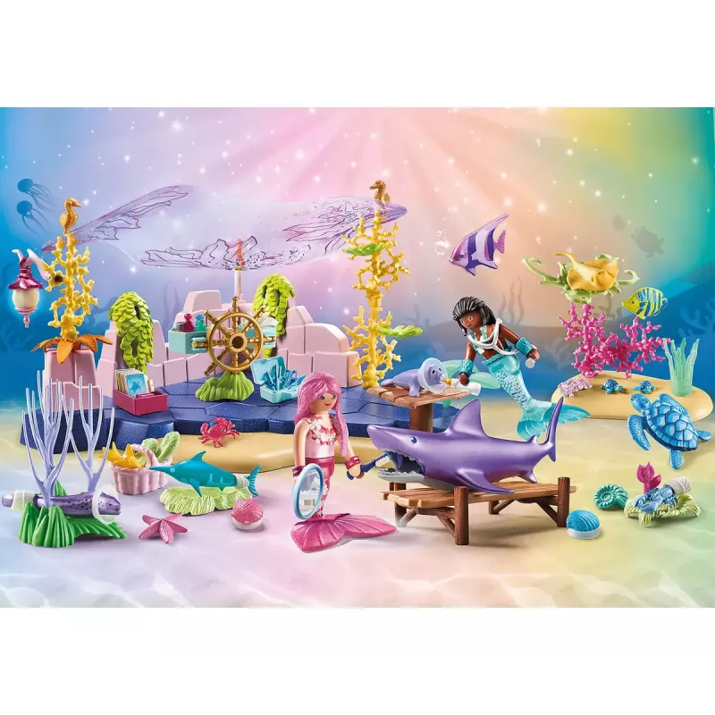 Žaidimų rinkinys PLAYMOBIL Princess 71499 Undinėlių jūros gyvūnų priežiūra, 4-10 m., įvairiaspalvis
