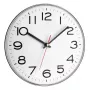 Kvarcinis laikrodis TFA-Dostmann 60.3017 Circle pilkai baltas sieninis ir stalinis