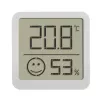Skaitmeninis termometras TFA-Dostmann 30.5053.02 patalpų ir lauko temperatūrai bei drėgmei, sidabrinis baltas