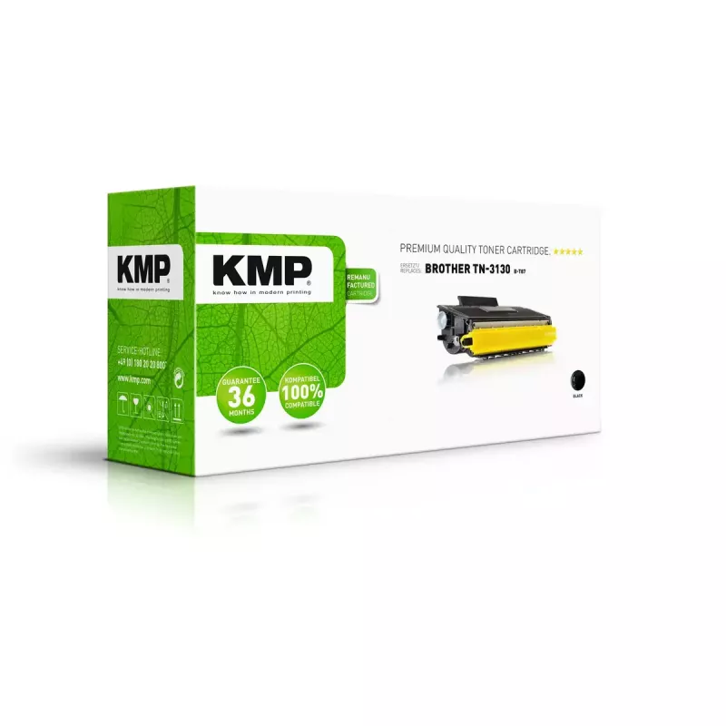 KMP B-T15 suderinama tonerio kasetė, skirta Brother TN-3170, juoda