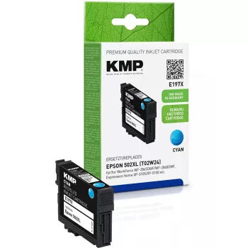 KMP Epson 502XL žalsvai mėlyna kasetė