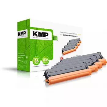 Toner KMP Brother TN-423BK/C/M/Y Multipack 3000 puslapių Juoda Žydra Raudona Geltona