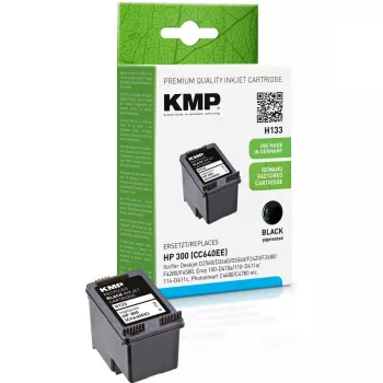 Kasečių rinkinys KMP HP CC640EE NR.300 juoda