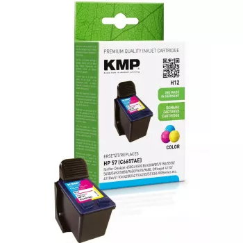 Kasečių rinkinys KMP HP C6657AE Nr.57 spalvota