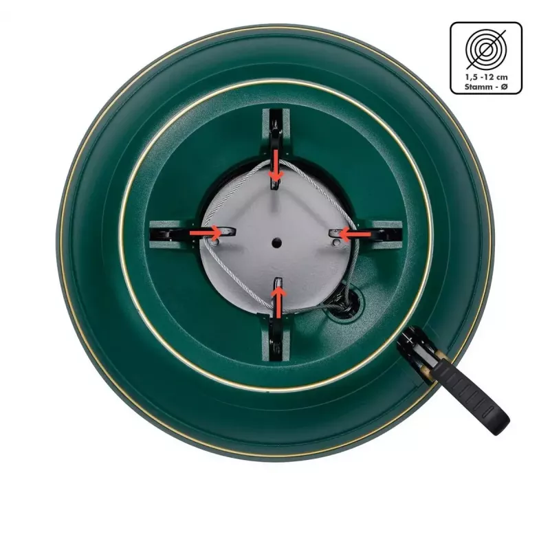 Krinner Classic Green 94001 – eglutės stovas