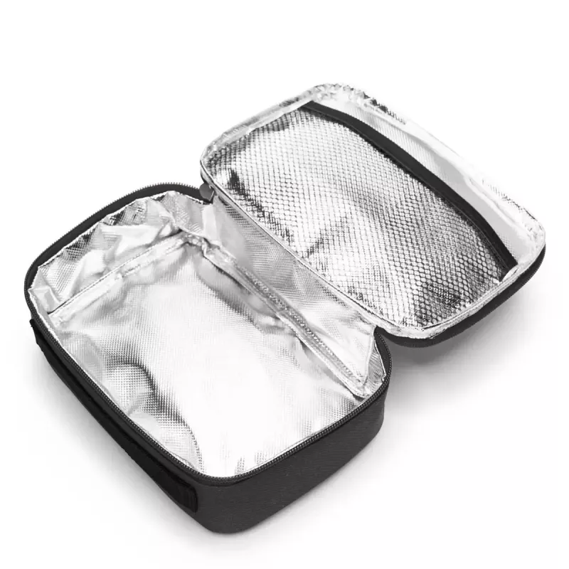 Termoindėlis Reisenthel Thermocase Dots 1,5 L juodas aliuminis poliesteris
