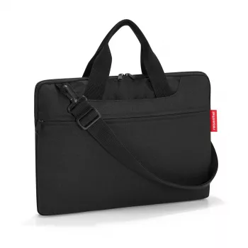 Reisenthel MA7003 nešiojamojo kompiuterio dėklas su petnešomis, 39,6 cm (15,6 inch), juodas