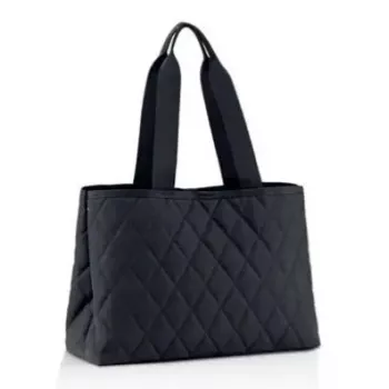 Reisenthel Classic Shopper L krepšys – perdirbtas poliesteris, 12 L, 280×160 mm, juoda