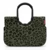 Pirkinių krepšys Reisenthel loopshopper L — 25 L, 460×250 mm, aliuminio rėmas, juoda/ruda