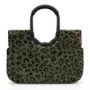 Pirkinių krepšys Reisenthel loopshopper L — 25 L, 460×250 mm, aliuminio rėmas, juoda/ruda