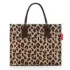 Reisenthel daily shopper business tote krepšys — poliesteris, 14 L, 420×170 mm, smėlio/rudos spalvos