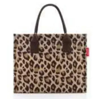 Reisenthel daily shopper business tote krepšys — poliesteris, 14 L, 420×170 mm, smėlio/rudos spalvos
