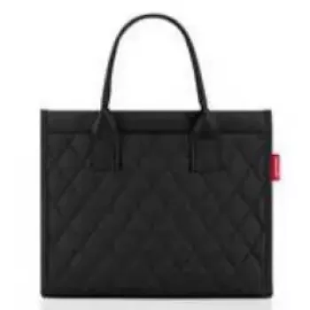 Reisenthel daily shopper business rankinė – juoda, 14 L, užsegimas užtrauktuku